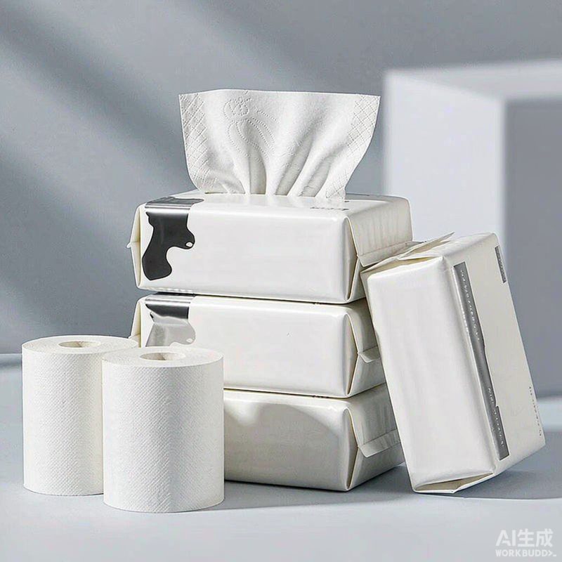 卫生纸与卫生巾日用品
